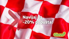 20% discount on Glovo with Zaba credit cards