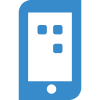 Ikona mobilne bankarske aplikacije.